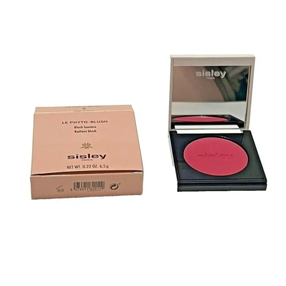 New in‎ Box Sisley Le Phyto Blush #2 Rosey Fushia Radiant Blush Lumiere .22oz